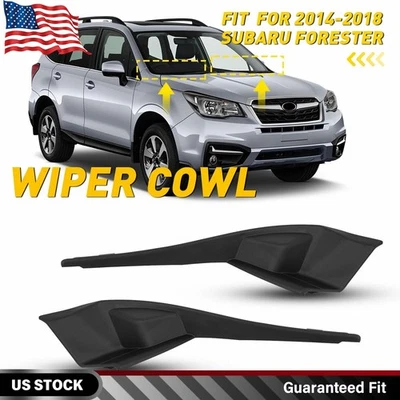 2PCS Wiper Cowl Panel For 2014-2018 Subaru Forester Front Driver and Passenger - Image 1 of 4