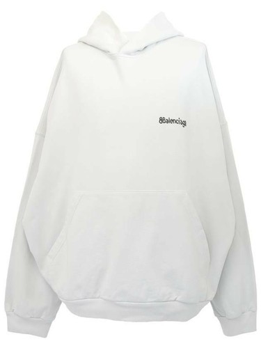 Felpa con cappuccio Balenciaga vestibilità oversize 133028118