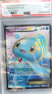 2016 Pokémon XY Manaphy EX 116/122 Breakpoint MT PSA 9 - Bild 1 von 2