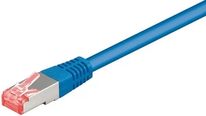 5 câbles réseau CAT 6 S/FTP ; CAT 6-0200 S/FTP PIMF BLEU 2m PL - Photo 1/1