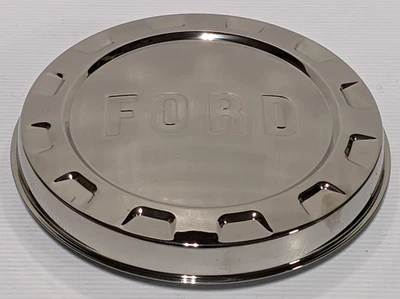 Vintique 1961-66 Ford F100 Polished Stainless Steel Hubcap CITZ-1130-SS DISPLAY - Image 1 of 4