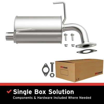 BRExhaust 108-0085 Exhaust Systems Rear Driver Left Side Hand Sedan for Forester - Image 1 of 4