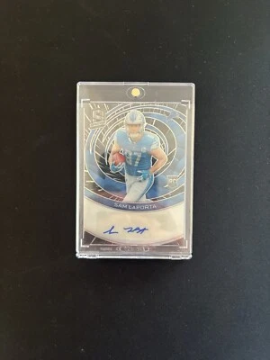 2023 Spectra Rookie Autographs Hyper Prizm Sam Laporta (RC) Lions 59/60 🔥📈  - Image 1 of 2