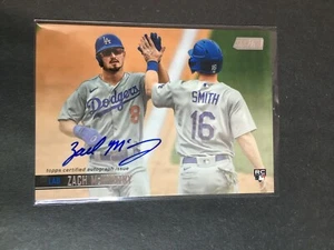 F161,214  2021 Stadium Club Autographs #SCBAZM Zach McKinstry DODGERS - Picture 1 of 1