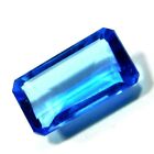 Natural Tanzanite Loose Gemstones Rare Certified Blue 9 Carat Emerald Shape
