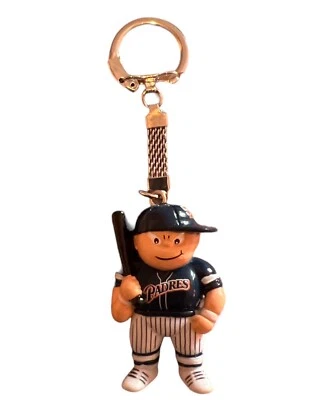 Chaveiro Vintage Lil Sports Brat RARO San Diego Padres MLB Novo sem etiquetas - Imagem 1 de 2
