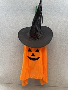 Halloween Jack-o-lantern Witch Head Hanging Witch Hat Pumpkin Halloween Decor - Picture 1 of 3