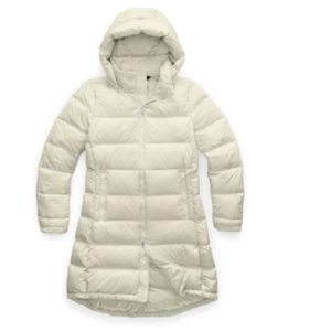 Neu mit Etikett The North Face Damen Metropolis 550 Daunen Thermo Parka III Vintage weiß - Bild 1 von 12