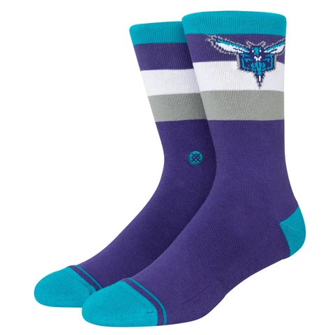 Stance Charlotte Hornets Stripe Crew Socks Cover