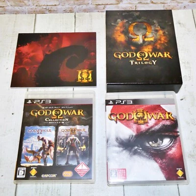 PS3 God of War Trilogy Limited Edition PlayStation 3 Sony Good Condition Japan - Image 1 of 4
