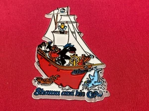 Vintage 1992 Sea World Shamu and his Crew Souvenir Magnet - Picture 1 of 5