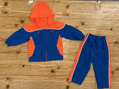 Nike Florida Gators Blue/Orange Full Zip Logo Jacket And Pant Set Infant 24m - Image 1 of 4