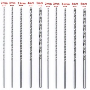 Juego de brocas HSS de largo alcance de 10 piezas perfecto para aplicaciones industriales y hágalo usted mismo - Imagen 1 de 10