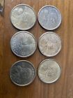 Lot of 6 Sacagawea Dollars 2000