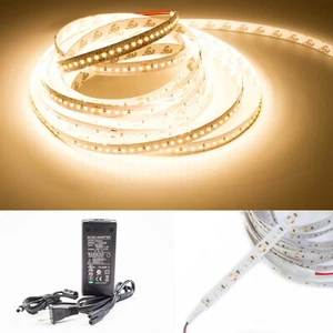 LEDUPDATES Showcase LED STRIP LIGHT 24V 90 CRI 3000K 2216 High Grade UL Power - Picture 1 of 12