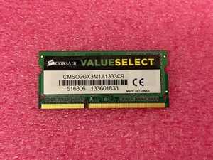 Corsair 2GB PC3-10600 DDR3 Laptop RAM - Picture 1 of 1