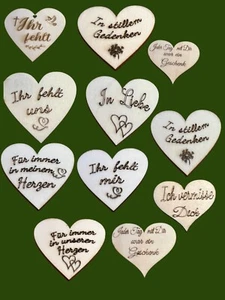 T24.7. Arreglo refrán corazón adorno funerario Domingo de los Muertos adorno funerario de Todos los Santos - Imagen 1 de 9