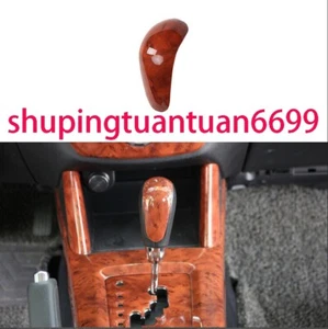 For Subaru Forester 09-2013 Red Wood Grain Central Console Gear Shift Knob Trim - Picture 1 of 6