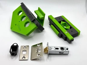 Tubular Latch Jig Router Template for Carlisle Brass / Eurospec BTL2 BTL3 BTL4 - Picture 1 of 23