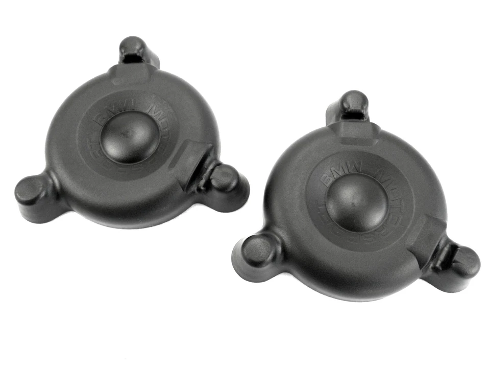 BMW E36 "BMW-Motorsport" 2x Abdeckung Domlager Motorraum - Bild 1 von 1