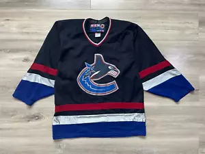 Vancouver Canucks Hockey Jersey CCM Vintage NHL 2000s size M Shirt VTG - Picture 1 of 5
