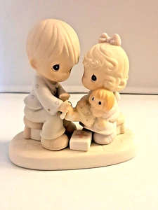 Precious Moments You Are Always There For Me 1996 163597 padre hija - Imagen 1 de 8