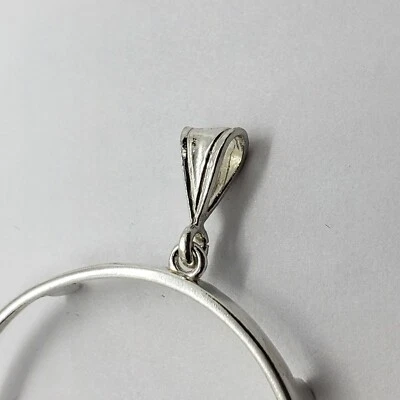 Repuesto de fianza más grande de plata de ley para cadena gruesa necesita comprar con colgante Foto 1 de 3