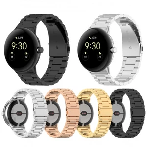 Stainless Steel Band Bracelet Metal Watchband For Google Pixel Watch Strap - Picture 1 of 30