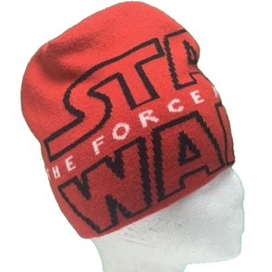 Star Wars Das Erwachen der Macht Beanie Mütze Kappe Rey Luke Skywalker Solo Kylo Ren BB8 - Bild 1 von 3