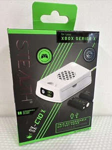 Xbox Series X Controller Akkupacks Twin wiederaufladbar Stealth SX-C10X weiß - Bild 1 von 3