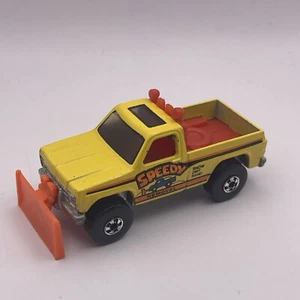 Hot Wheels 1979 SPEEDY REMOVAL w/Plow BYWAYMAN Pickup Truck - Picture 1 of 10