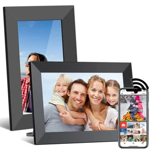 Digitaler Bilderrahmen 10,1 Zoll Frameo WLAN IPS-Touchscreen Foto Rahmen 32GB - Bild 1 von 8
