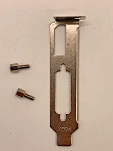 LOW-PROFILE SFF BRACKET QUADRO 410 K420 K600 K620 FIREPRO V3800 V3900 W/SCREWS - Picture 1 of 2
