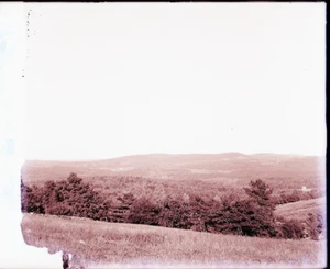 1800s-1900s GLASS NEGATIVE, NEW HAMPSHIRE, SUNAPEE AREA,  "SUNAPEE RIDGE" - Picture 1 of 1