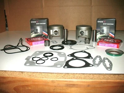 KIT DE RECONSTRUÇÃO DE MOTOR POLARIS 800 JUNTAS DE PISTÕES 00-05 RMK XC SP EDGE PRO - Imagem 1 de 3
