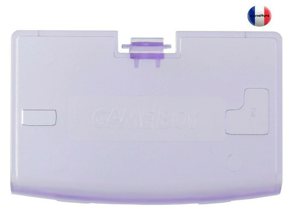 Cache pile game boy advance violet transparent gameboy advance cache pile france - Photo 1/1