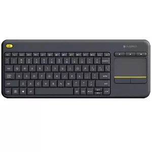 Logitech K400 Plus TKL Wireless Membrane TV Keyboard with Built-in Touchpad - Picture 1 of 1