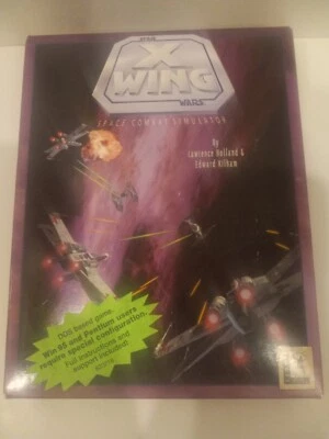 Star Wars X-Wing Space Combat Simulator -PC Floppy Disk, 1992 - tested - Image 1 of 4