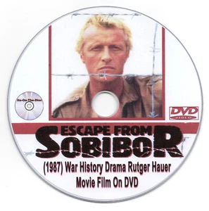 Escape From Sobibor (1987) War History Drama Rutger Hauer Movie Film On DVD - Picture 1 of 7
