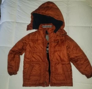 Calvin Klein Jeans Jungen Steppjacke abnehmbare Kapuze orange Gr. XL 7 Jahre - Bild 1 von 12