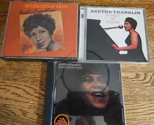 3 CD Lot Aretha Franklin Lot 30 Greatest Hits, Songs of Faith, Sweet Bitter Love - Picture 1 of 2