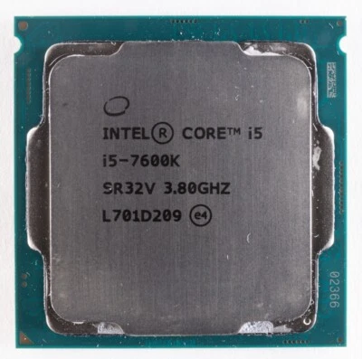 CPU Intel Core i5-7600K de cuatro núcleos de 3,8 GHz (SR32V) Foto 1 de 2