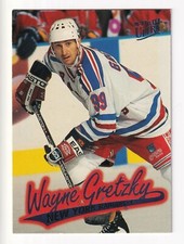 1996-97 FLEER ULTRA HOCKEY- WAYNE GRETZKY NEW YORK RANGERS NO. 106 LEGEND! 🔥🐐