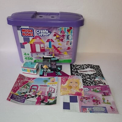Mega Bloks Create n Play + Barbie Sets + Monster High Biteology Class + Lagoona - Image 1 of 4
