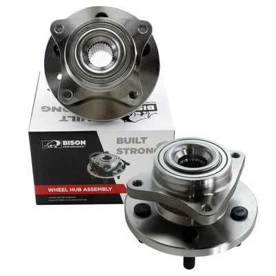 Juego de 2 piezas de conjunto de buje de cojinete de rueda delantera Bison Performance para Range Rover Sport Foto 1 de 4