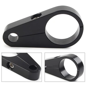 1,25 "Lenker Bremse Kupplungskabel Drahtklemme Halter für Harley Bike schwarz - Bild 1 von 7