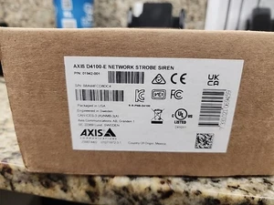 Axis Communications D4100-E Network Strobe Siren 01942-001 - Picture 1 of 3