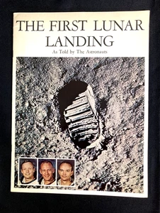 The First Lunar Landing: As Told by the Astronauts, Booklet 1970 Vintage V Gd! - Picture 1 of 3