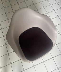 Vitra Eames Plastic Armchair DAW Ahorn Grau Gepolstert Original Designklassiker - Bild 1 von 5