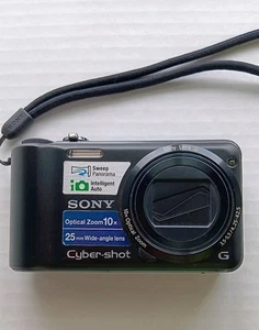 Sony CyberShot TESTED DSC-H55-14.1 MP Digital, Battery, Charger, SD Card, Manual - Picture 1 of 20